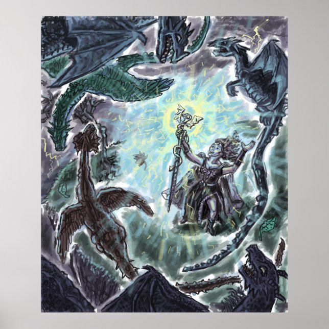 Sorceress Poster (Framsidan)
