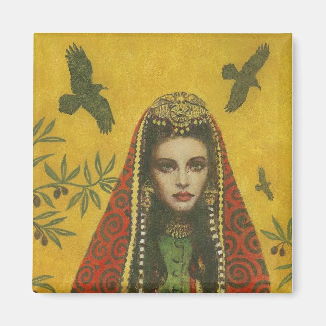 Sorceress Witch Magnet (Framsidan)