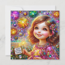 ~ SORCHA ~ Grattis på födelsedagen ~Fire Works Vis