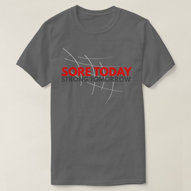 SORE I DAG STARKT I MORGON 6 T SHIRT (Design framsida)