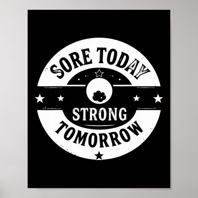 Sore Today Poster (Framsidan)
