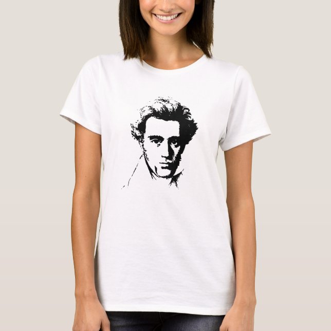 Søren Aabye Kierkegaard T-shirt (Framsida)