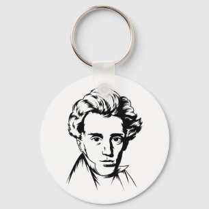Soren Kierkegaard filosofi om existentialistisk po Nyckelring