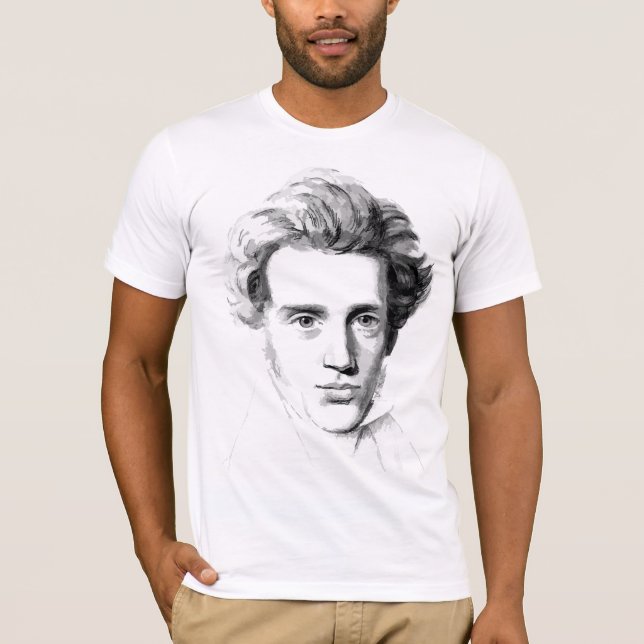 “SOREN KIERKEGAARD” T-Shirt (Framsida)