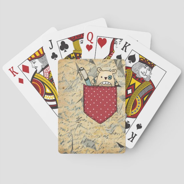 Sorgenfressertasche Casinokort (Baksidan)