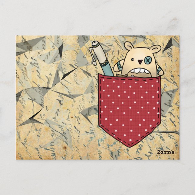 Sorgenfressertasche Vykort (Baksida)