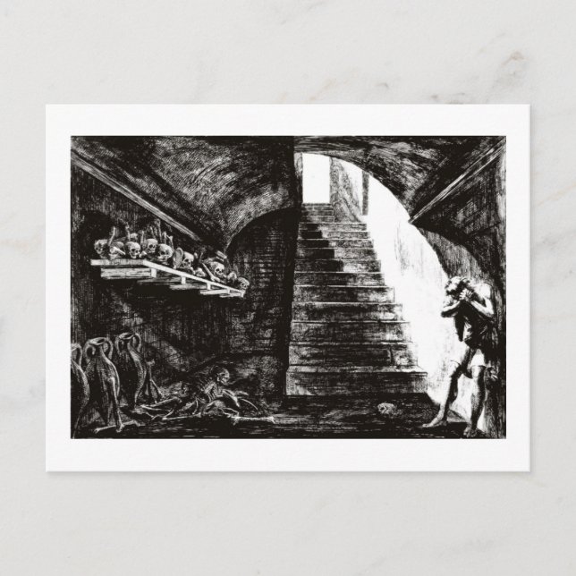 Sorgens fängelse vykort (Framsida)