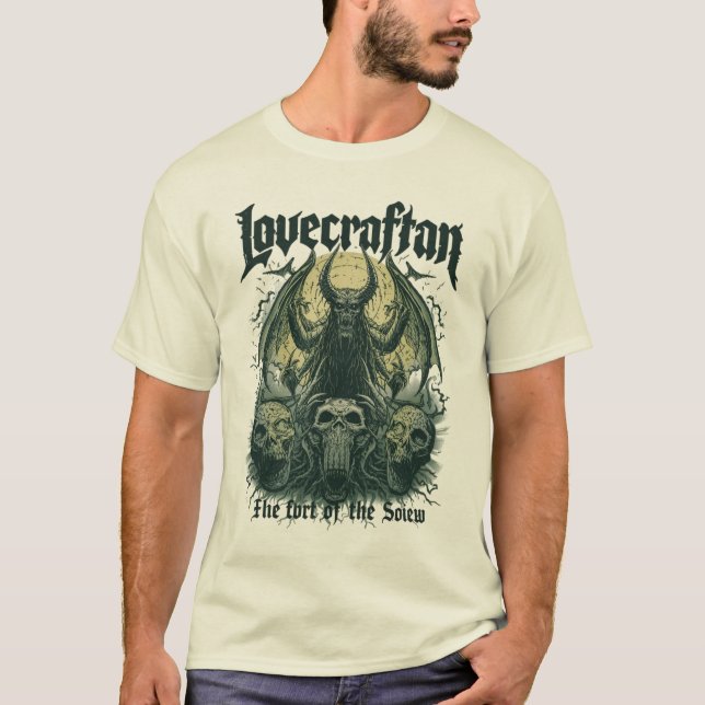 Sorgens Herre Gothic Horror T-Shirt (Framsida)