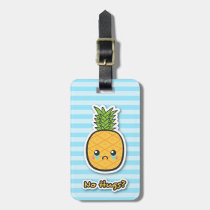 Sorglig Ananas som inte får några kramar Bagagebricka