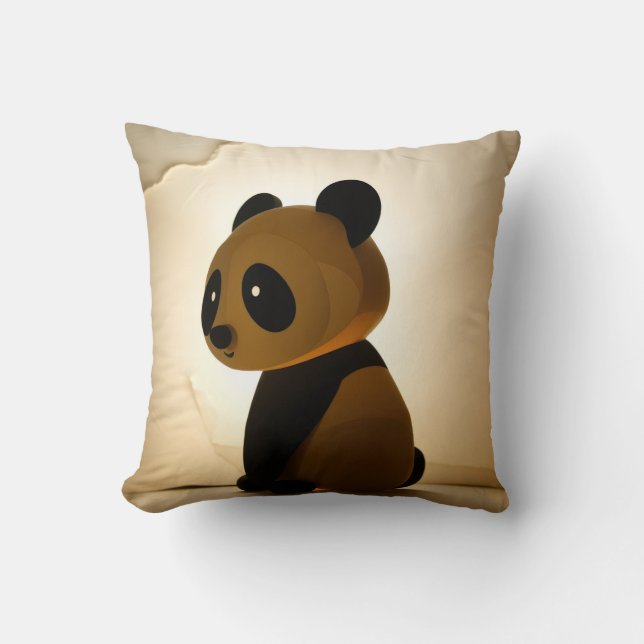 Sorglig Panda Kudde (Framsida)