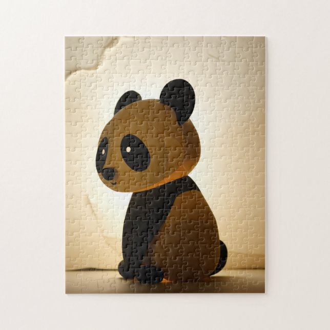 Sorglig Panda Pussel (Vertikal)