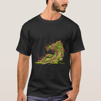 Sorgligt serie-mutant fisk-skapelse ber om vänligh t shirt