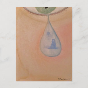 sorgligt vykort för minne