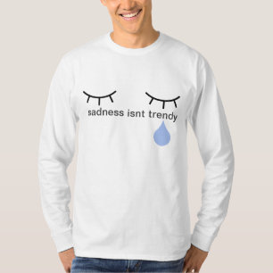 sorgsenheten är inte moderiktig longsleeve tröja