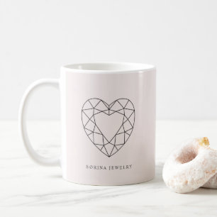 Sørina Jewelry Logotyp Ro Quartz Kaffemugg