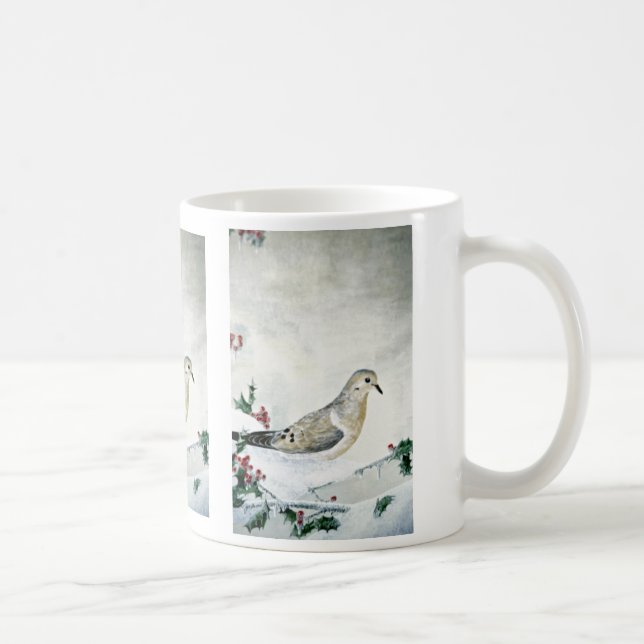 Sörjande duva kaffemugg (Höger)