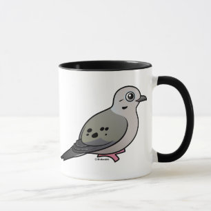 Sörjande duva mugg