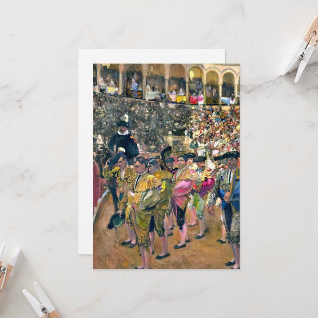 Sorolla - Bullfighter Kort (Fram/Back In Situ)