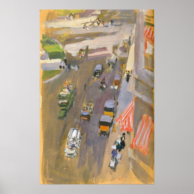 Sorolla - Femte Avenue New York Poster (Framsidan)