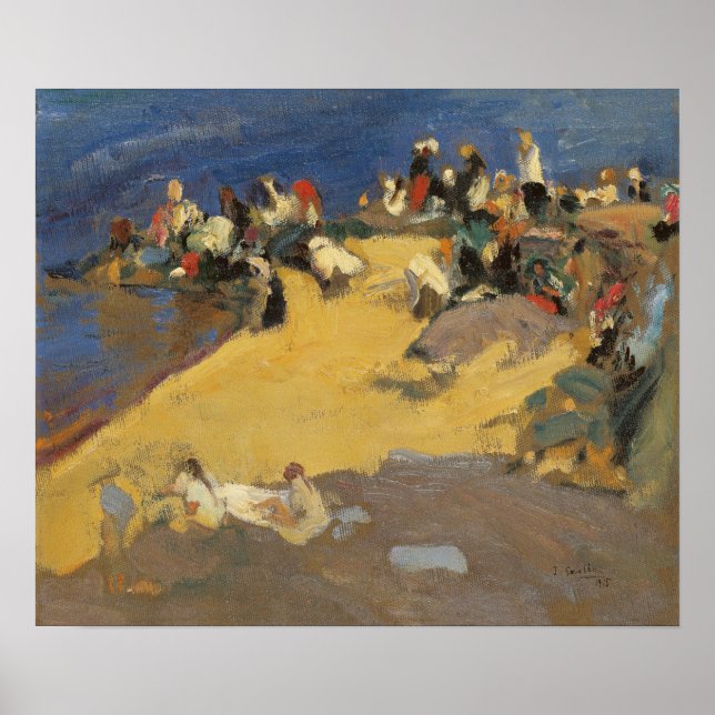 Sorolla - Galicia Vippor Poster (Framsidan)