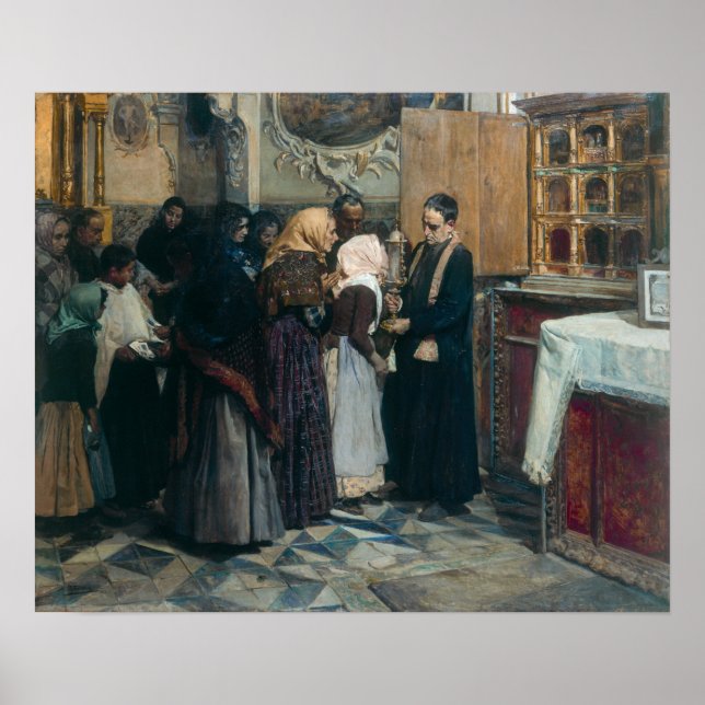 Sorolla - Kissing the Relic Poster (Framsidan)