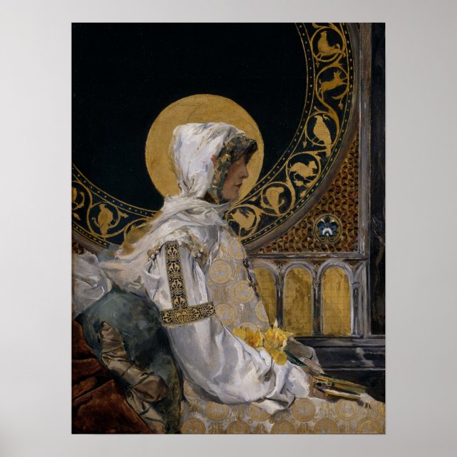 Sorolla - Santa i bön Poster (Framsidan)