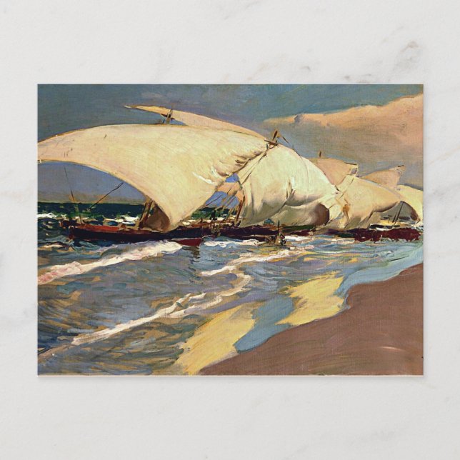 Sorolla - Valencia Boats Vykort (Framsida)