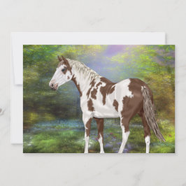 Sorrel Tovero Paint Horse Skriv ut