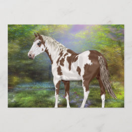 Sorrel Tovero Paint Horse Skriv ut