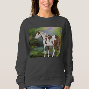 Sorrel Tovero Paint Horse Skriv ut T-shirt