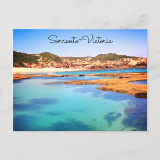 Sorrento Back Beach, Victoria, Australien Vykort