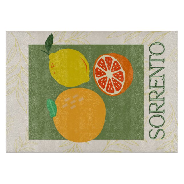 Sorrento Italien Citrus Kitchen Skriv ut (Framsidan)