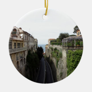 Sorrento italien julgransprydnad keramik