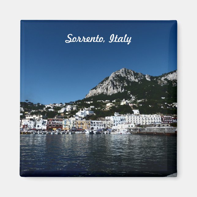 Sorrento, Italien Magnet (Framsidan)