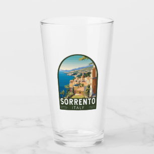 Sorrento Italien Travel Art-Vintage Glaskopp