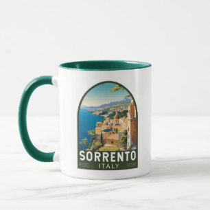 Sorrento Italien Travel Art-Vintage Mugg