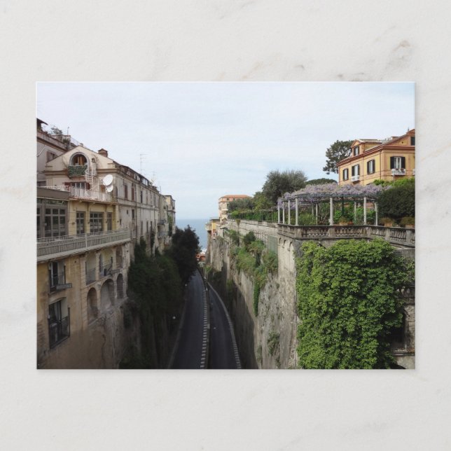 Sorrento, Italien Vykort (Framsida)