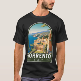 Sorrento Italyravel Art Emblem friends T Shirt