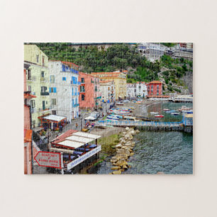Sorrento Marina Grande Beach & Harbour i Italien Pussel