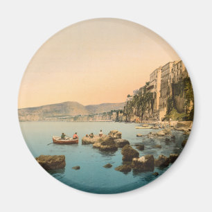 Sorrento vid havet, Naples, Campania, italien Magnet