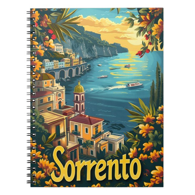 Sorrento-Vintage Anteckningsbok (Framsidan)
