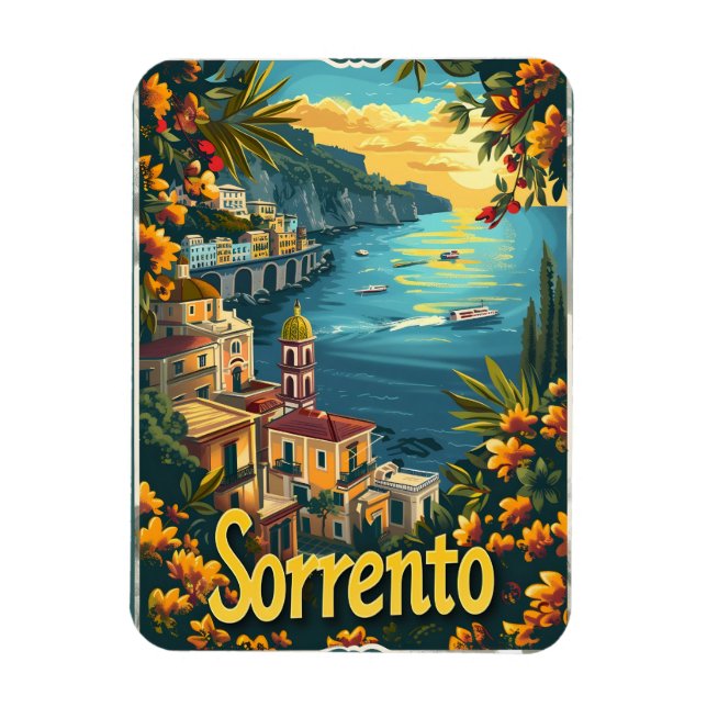 Sorrento-Vintage Magnet (Vertikal)
