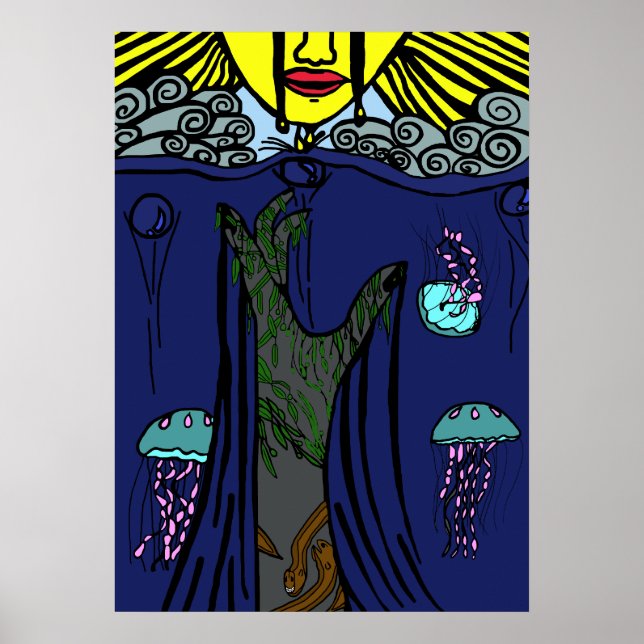 Sorrow i Färg Poster (Framsidan)