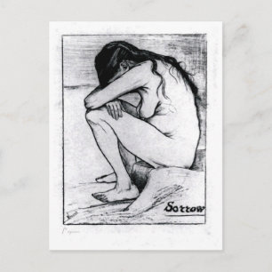 Sorrow Van Gogh Fine Art Vykort