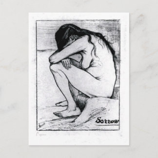 Sorrow Van Gogh Fine Art Vykort