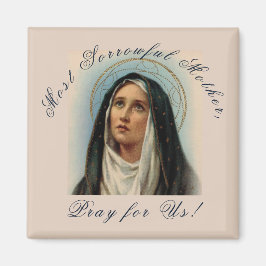 Sorrowful Mor Seven Sorrows Magnet