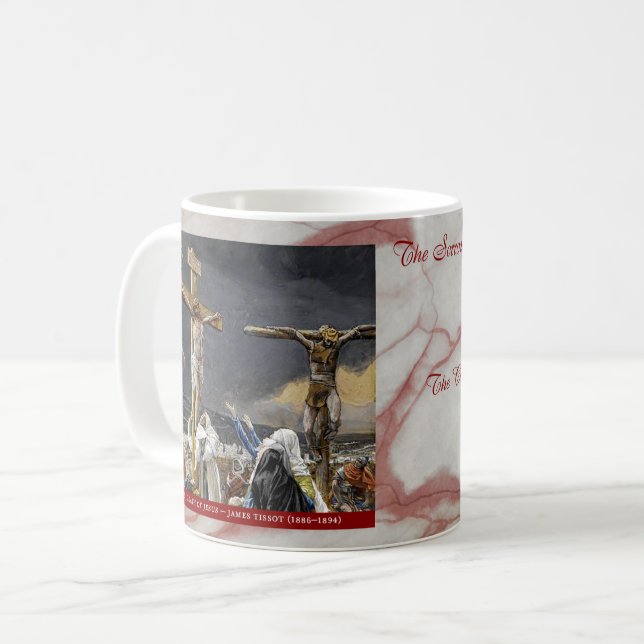 Sorrowful Rosary Mysteries Item #5: Crucifixion Kaffemugg (Framsida vänster)