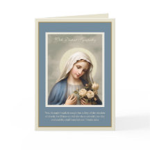 Sorrowful Virgin Mor Mary Sympathy Condolence