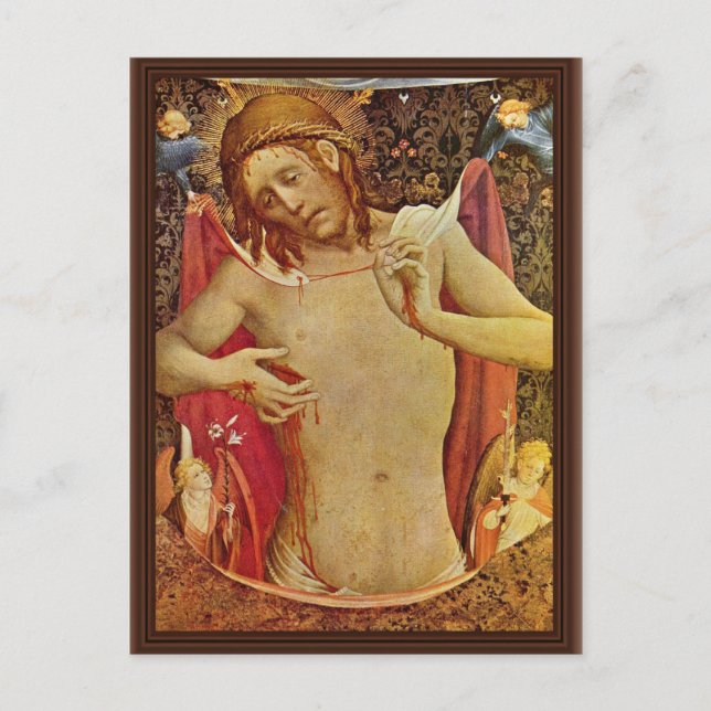 Sorrows man by Meister Francke (Best Qualit) Vykort (Framsida)