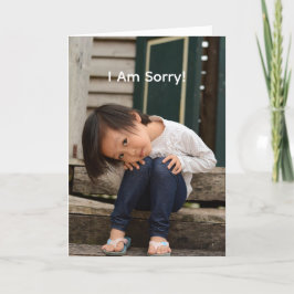 SORRY APOLOGY CARD TACK KORT